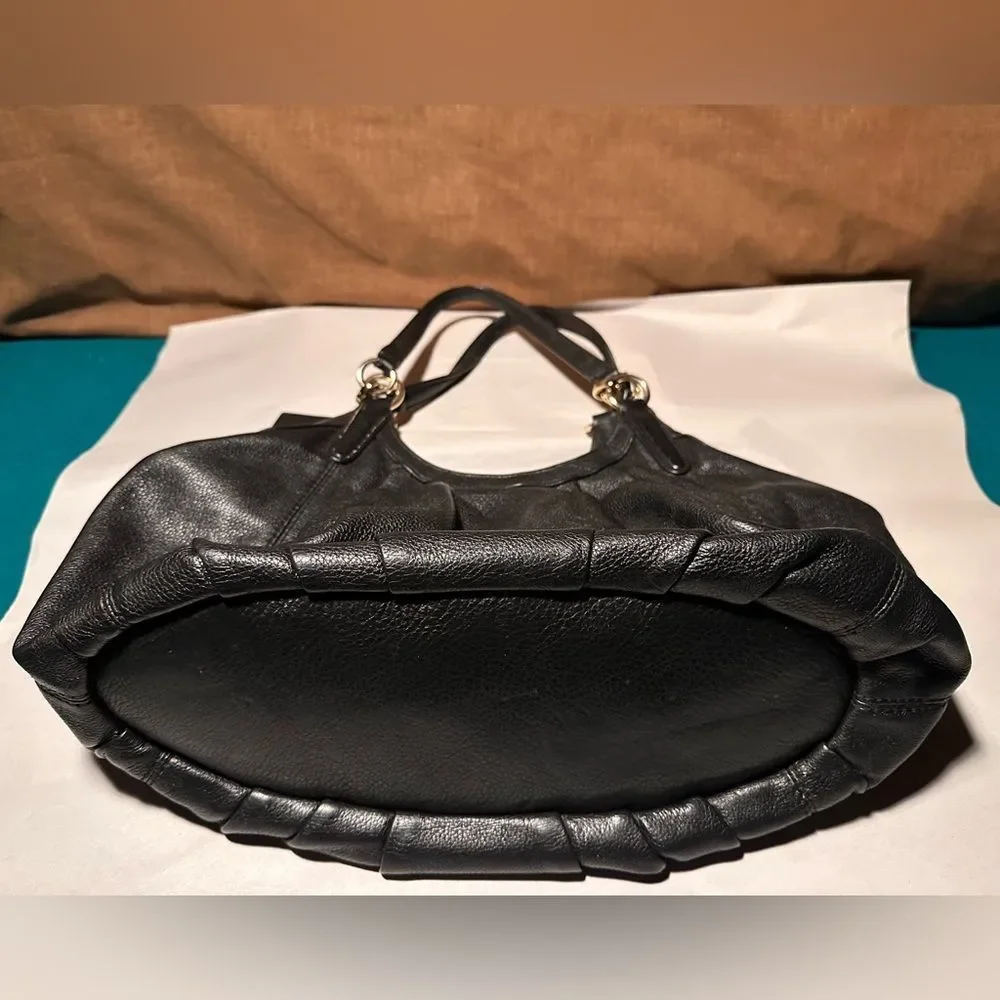 Coach  Pebble Leather Lily Shoulder Bag​